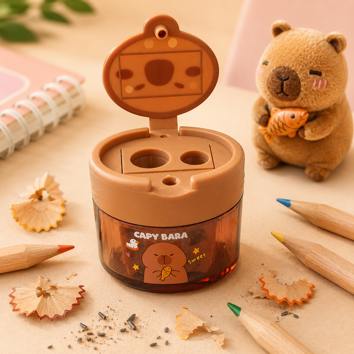 Korean Capybara Sharpener with Dual Holes