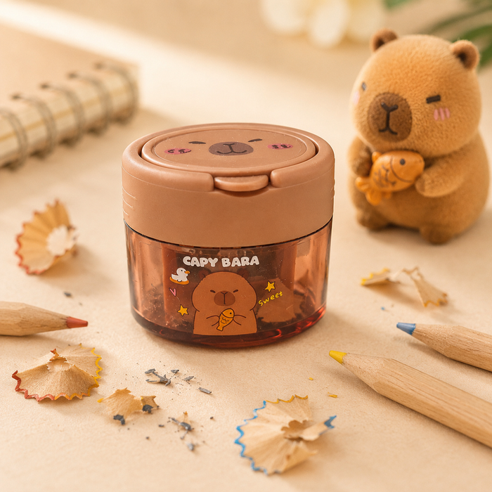 Korean Capybara Sharpener with Dual Holes