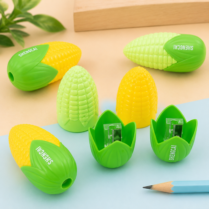 Korean Corn-Shaped Pencil Sharpener