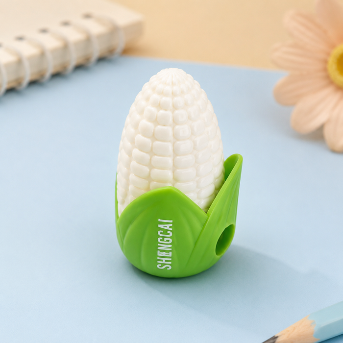 Korean Corn-Shaped Pencil Sharpener