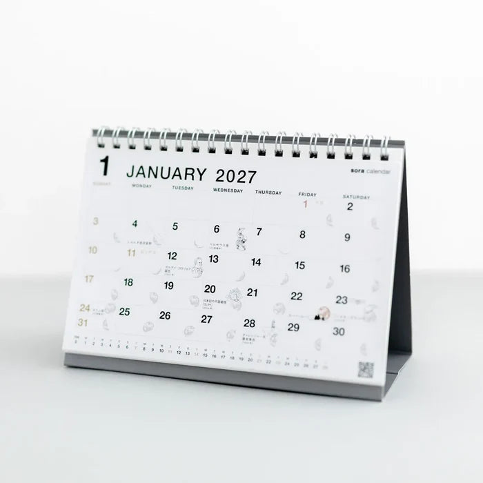 Koyomi Seikatsu | Calendario de Mesa Sora 2027