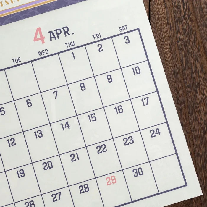 Koyomi Seikatsu | Calendario de Pared Obiwan LP 2027