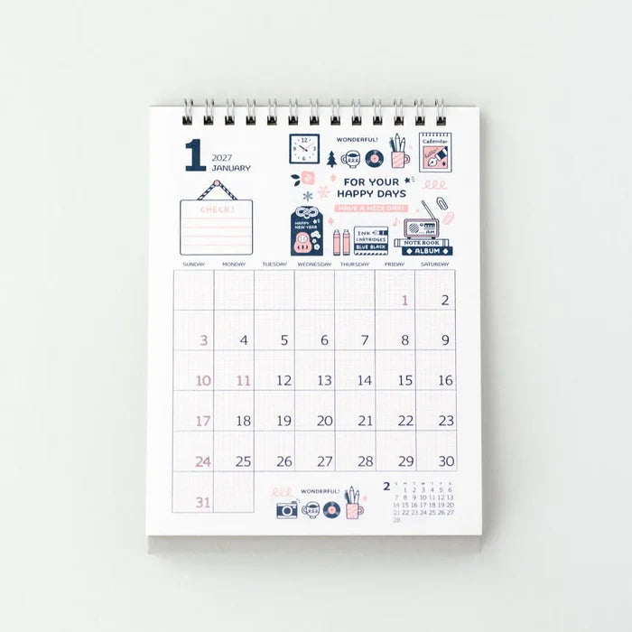 Koyomi Seikatsu | Calendario de Sobremesa Eric 2027