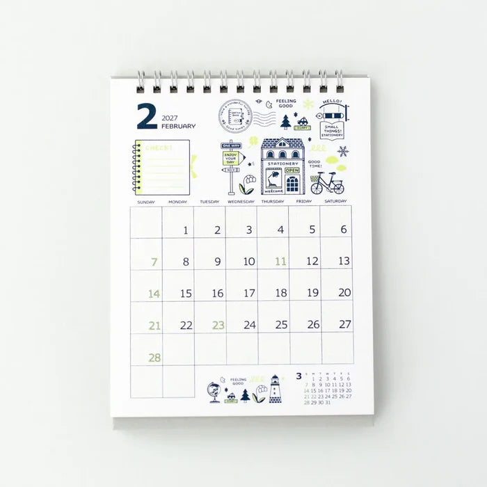 Koyomi Seikatsu | Calendario de Sobremesa Eric 2027