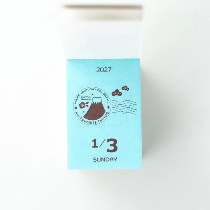 Koyomi Seikatsu | Calendario Diario Mini Tear-Off Eric 2027