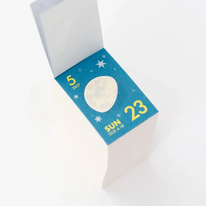 Koyomi Seikatsu | Calendario Diario Mini Tear-Off Moon 2027