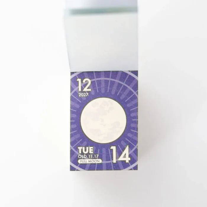 Koyomi Seikatsu | Calendario Diario Mini Tear-Off Moon 2027
