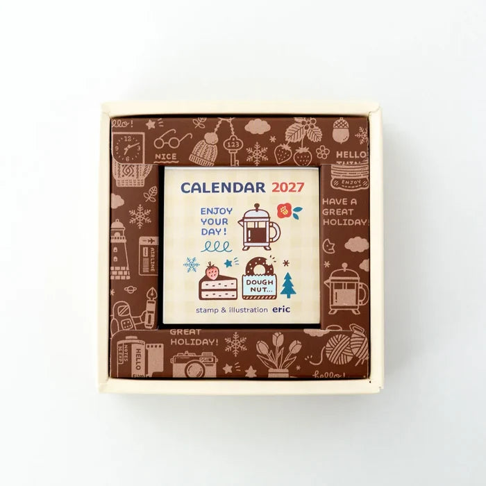 Koyomi Seikatsu | Calendario Diario Tear-Off Color Eric 2027