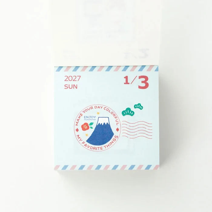 Koyomi Seikatsu | Calendario Diario Tear-Off Color Eric 2027