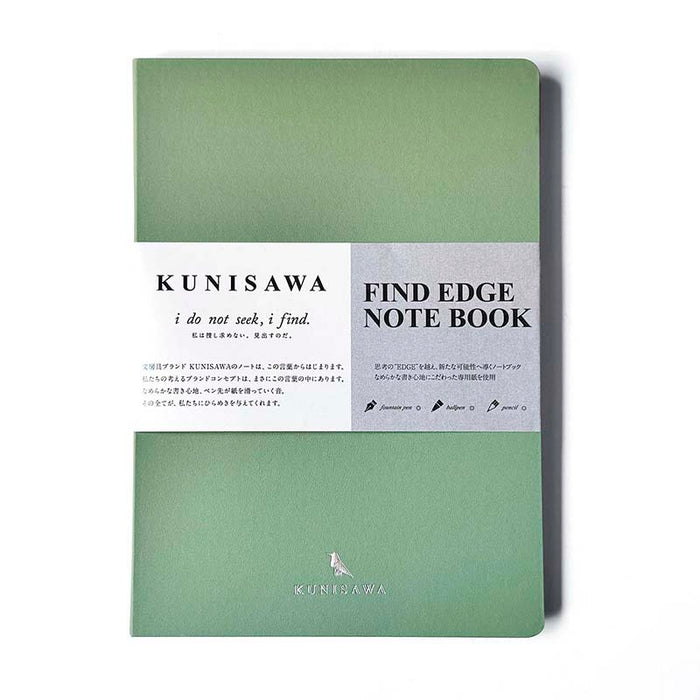 Kunisawa | Cuaderno A5 Find Edge Wasabi