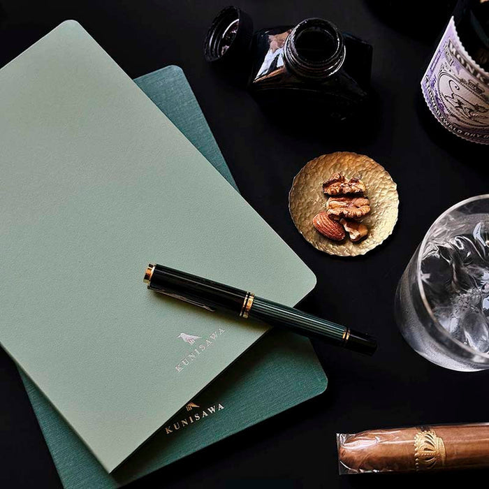 Kunisawa | Cuaderno A5 Find Edge Wasabi