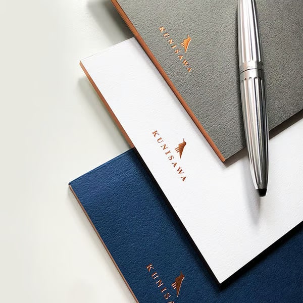 Kunisawa | Cuaderno A5 Find Slim Note Midnight Blue