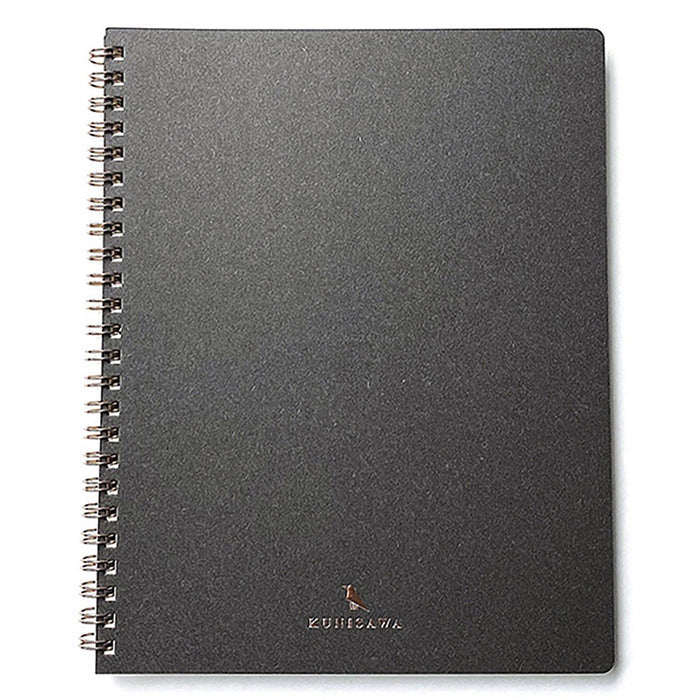Kunisawa | Cuaderno B5 Executive Ring Note Charcoal