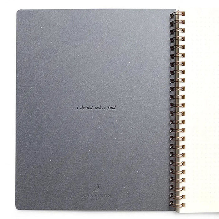 Kunisawa | Cuaderno B5 Executive Ring Note White