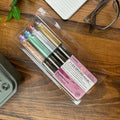 Kuretake Zig Fudebiyori Brush Lettering Markers - Metallic (Set of 8)