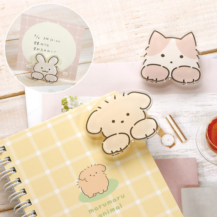 LABCLIP Marumaru Animal Acrylic Clip
