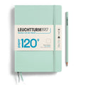 Leuchtturm A5 Medium Hardcover Notebook - 120g Edition - Plain