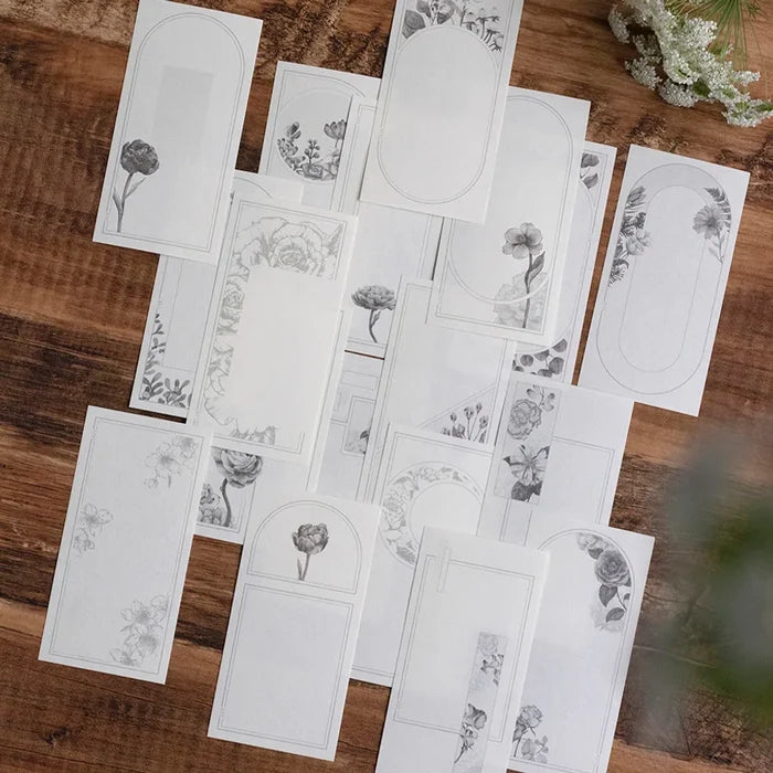 Loi Design | Papeles Decorativos Flower Collection Elegant Gray