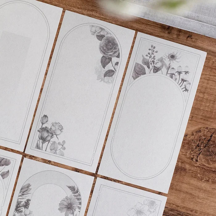 Loi Design | Papeles Decorativos Flower Collection Elegant Gray