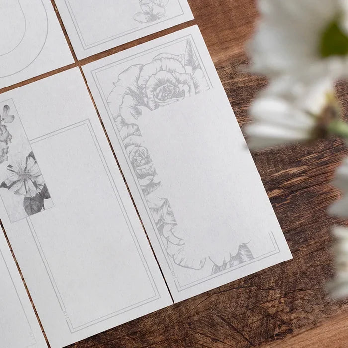 Loi Design | Papeles Decorativos Flower Collection Elegant Gray