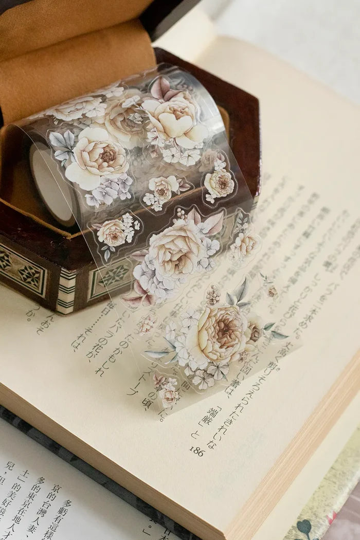 Loi Design | Pegatinas en Rollo The Amber Bloom Die-Cut PET Tape