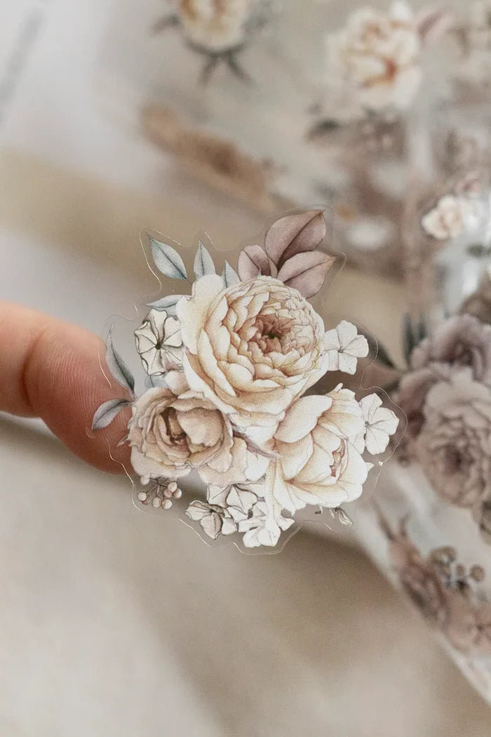 Loi Design | Pegatinas en Rollo The Amber Bloom Die-Cut PET Tape