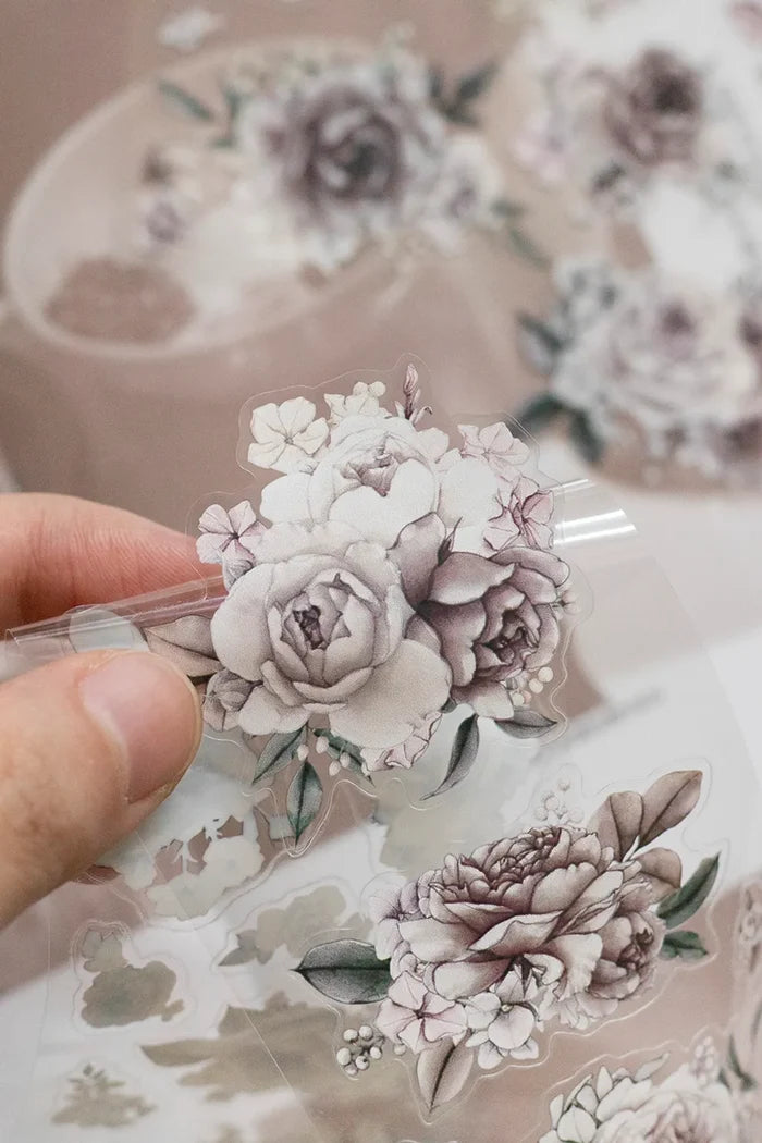Loi Design | Pegatinas en Rollo The Amber Bloom Die-Cut PET Tape