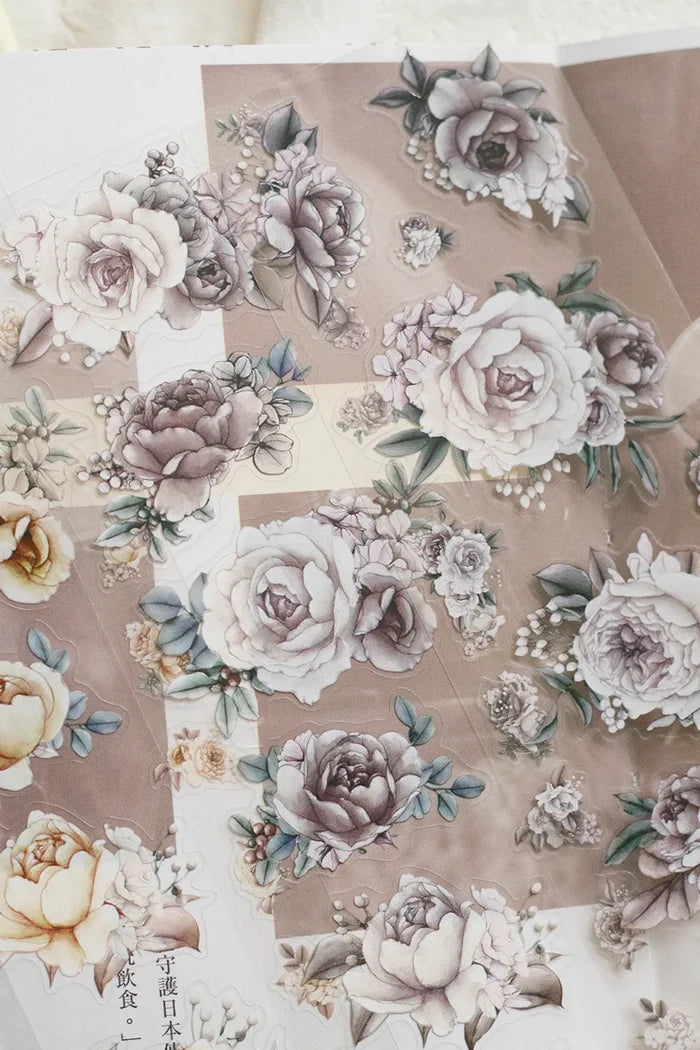 Loi Design | Pegatinas en Rollo The Amber Bloom Die-Cut PET Tape