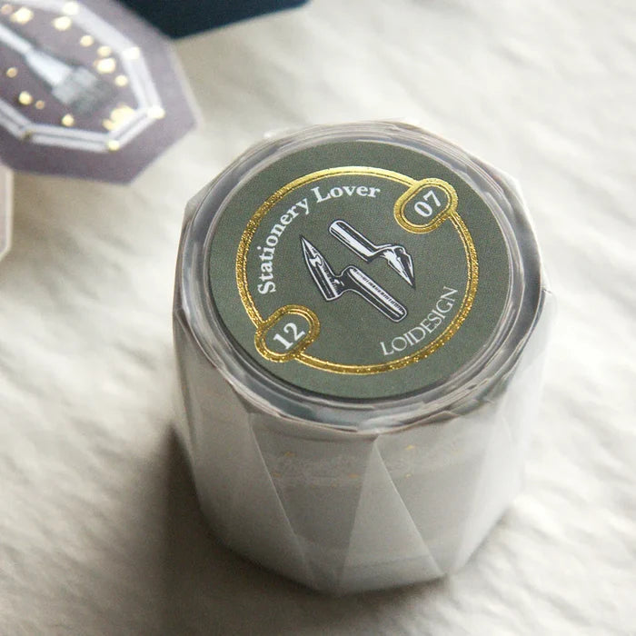 Loi Design | Stationary Lover Die-Cut Pattern Tape