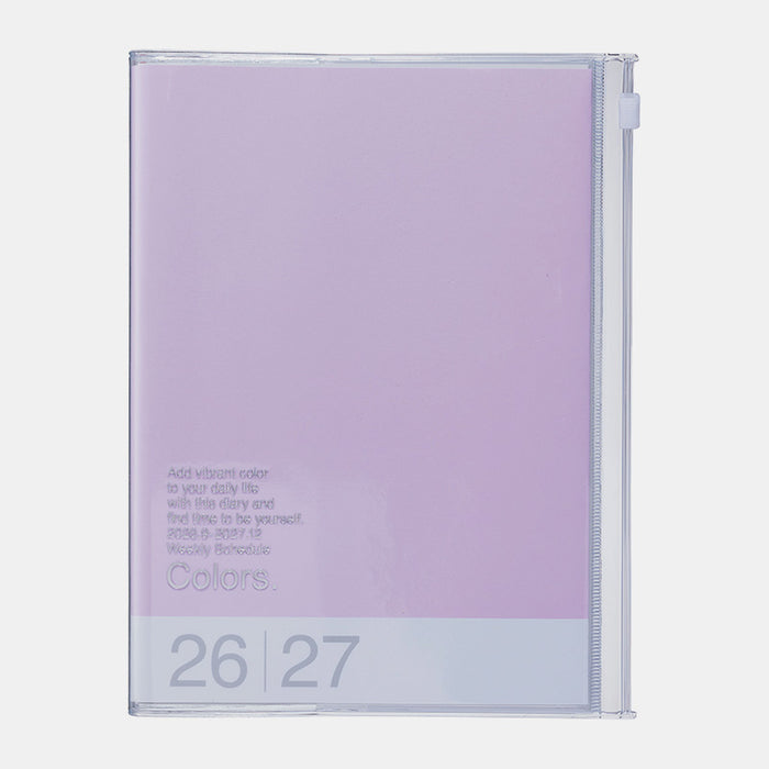 MARK'S | Agenda A5 Colors Lilac 2026-2027 (Semanal)