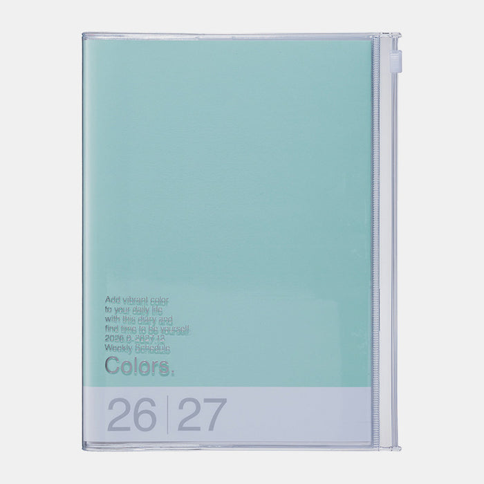 MARK'S | Agenda A5 Colors Mint 2026-2027 (Semanal)