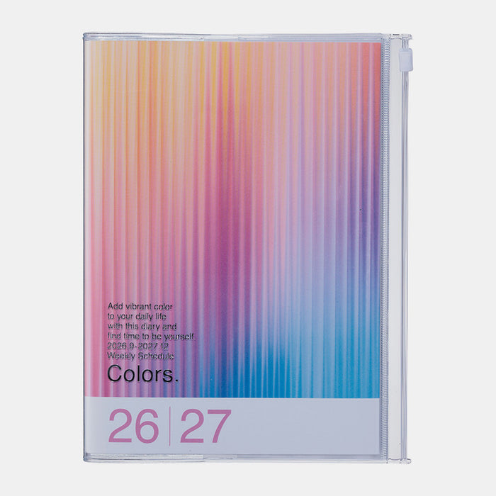 MARK'S | Agenda A5 Gradient Magenta 2026-2027 (Semanal)