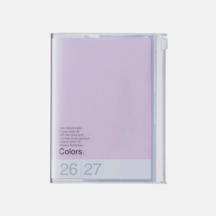 MARK'S | Agenda A6 Colors Lilac 2026-2027 (Semanal)