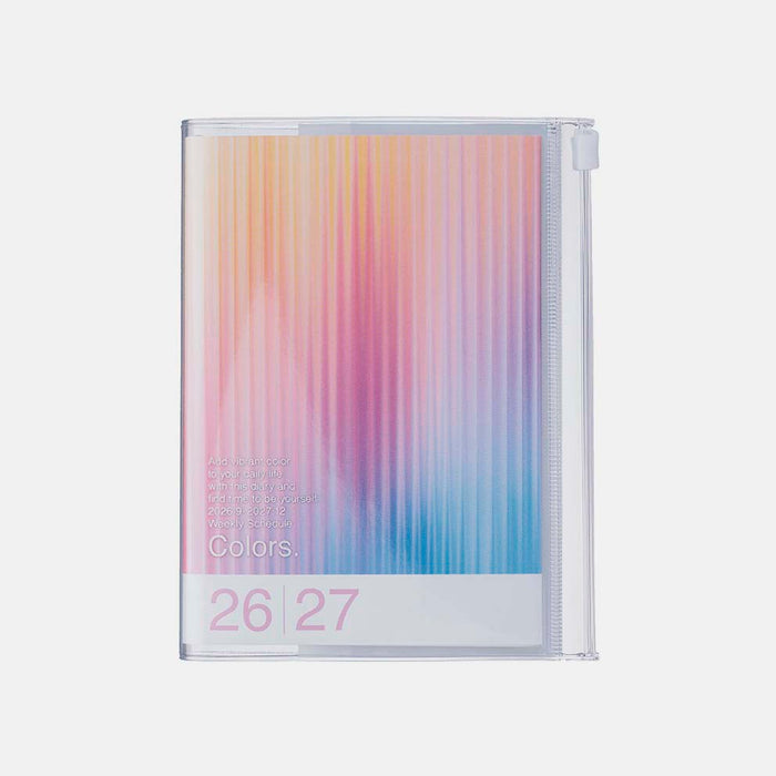 MARK'S | Agenda A6 Gradient Magenta 2026-2027 (Semanal)