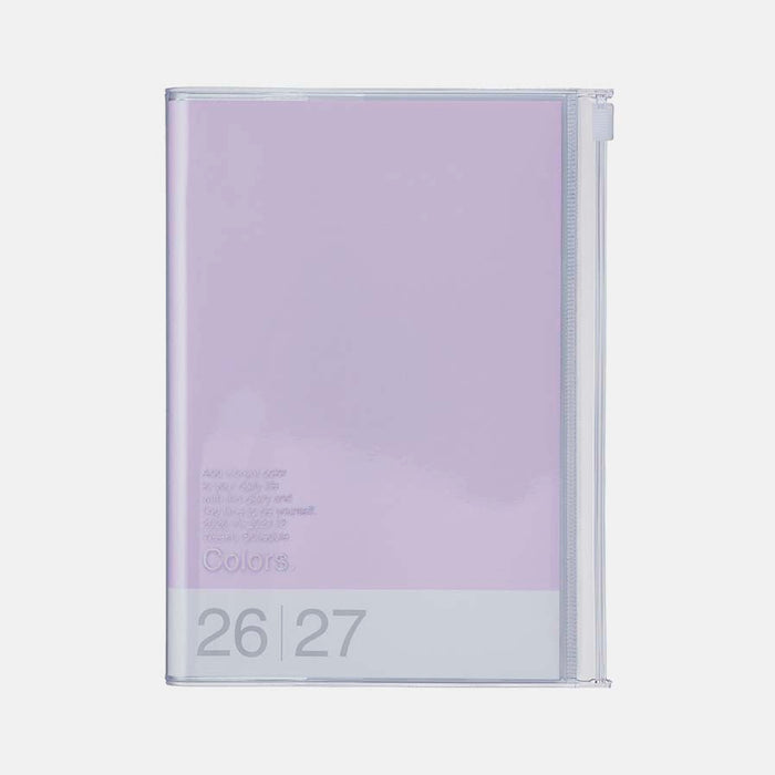 MARK'S | Agenda B6 Colors Lilac 2026-2027 (Semanal)