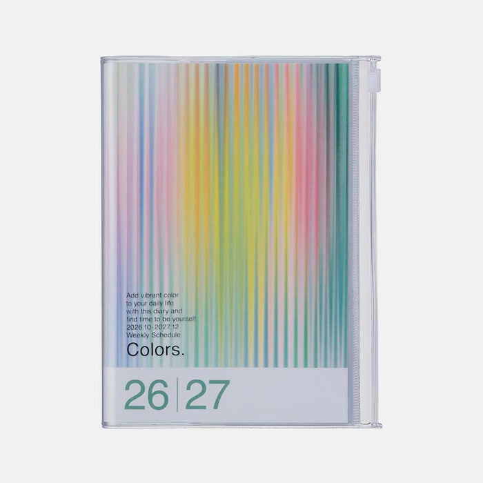 MARK'S | Agenda B6 Gradient Green 2026-2027 (Semanal)