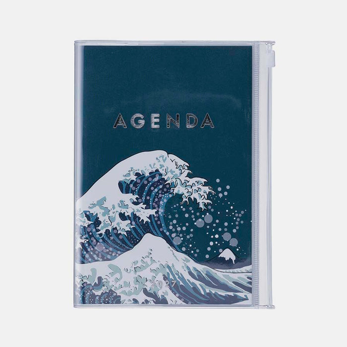 MARK'S | Agenda B6 Kanagawa Wave Navy 2026-2027 (Semanal)