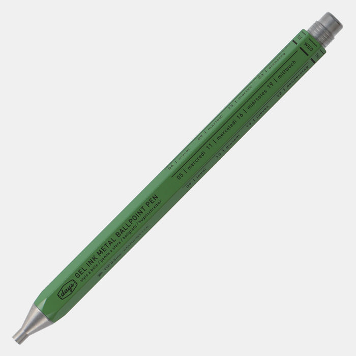 Mark's | Bolígrafo Days Gel Metal Verde