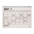 Mark's | Cuaderno Calendario 2027 M Ivory