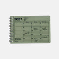 Mark's | Cuaderno Calendario 2027 Mini Khaki