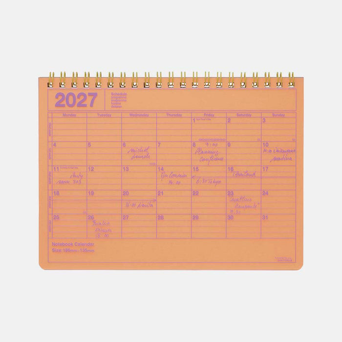 Mark's | Cuaderno Calendario 2027 S Orange