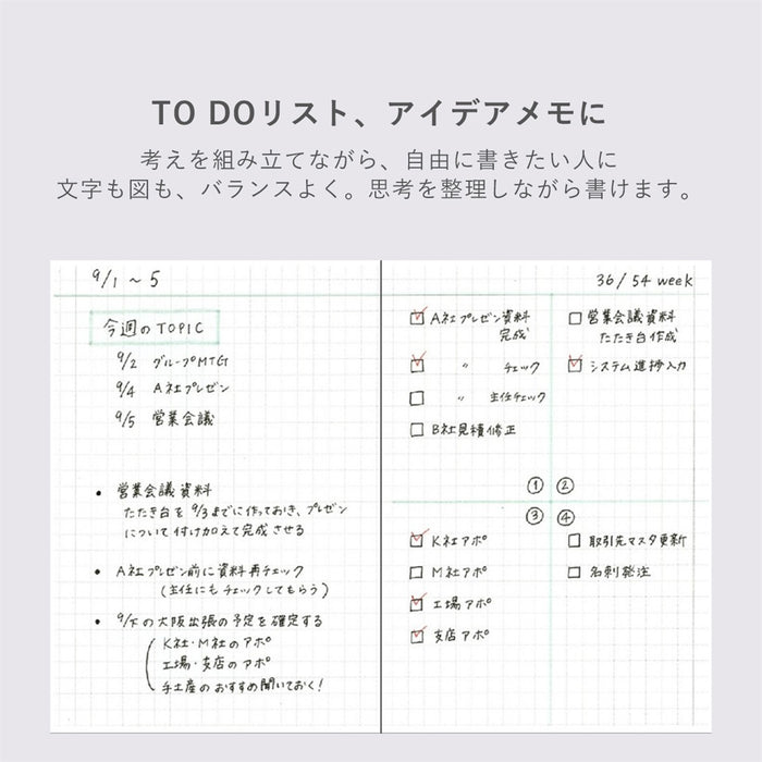 Mark's | Cuaderno EDiT A6 Cuadros
