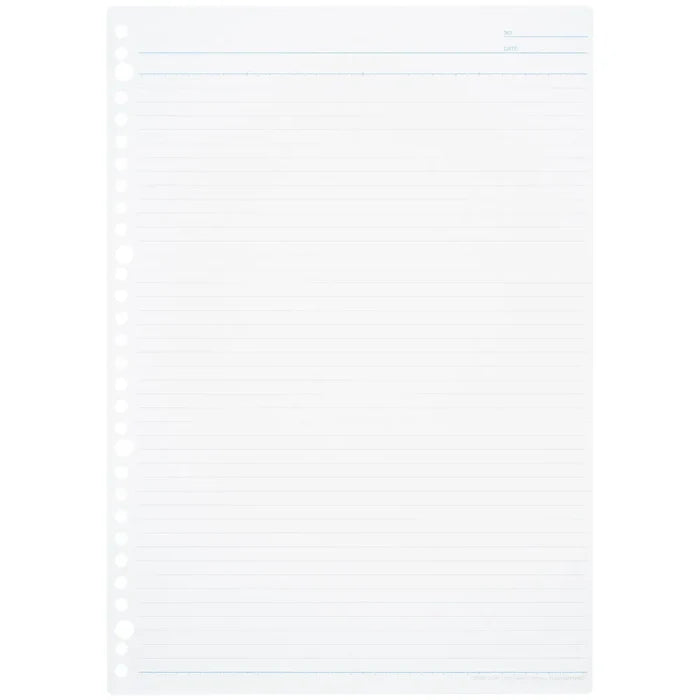 Maruman Loose Leaf Paper - 6mm Ruled - A4