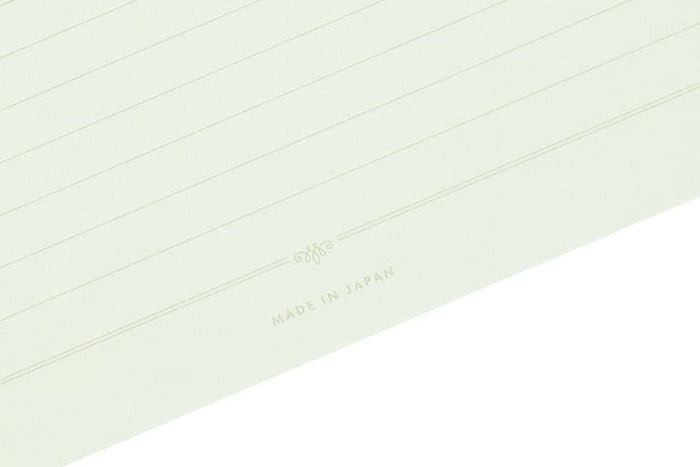 Maruman Loose Leaf Paper - 6mm Ruled - White Lily - A5