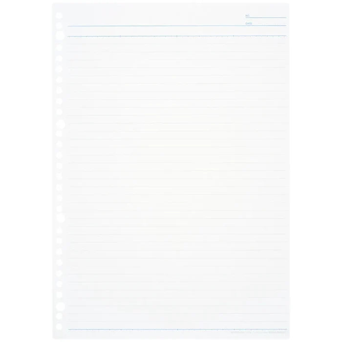 Maruman Loose Leaf Paper - 7mm Ruled - A4