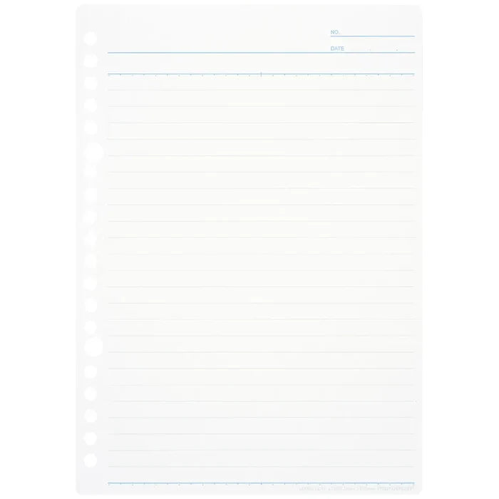 Maruman Loose Leaf Paper - 7mm Ruled - A5