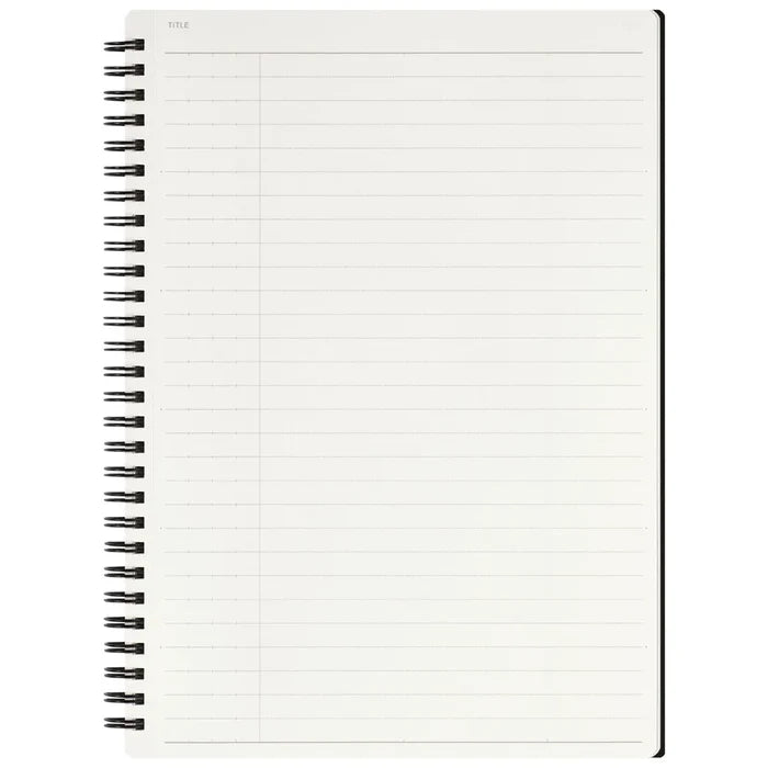 Maruman Mnemosyne Notebook - Lined w/ Vertical Line- B5