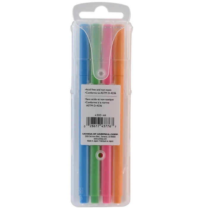 Marvy Uchida | Set de Bolígrafos Le Pen Bright (4pc)