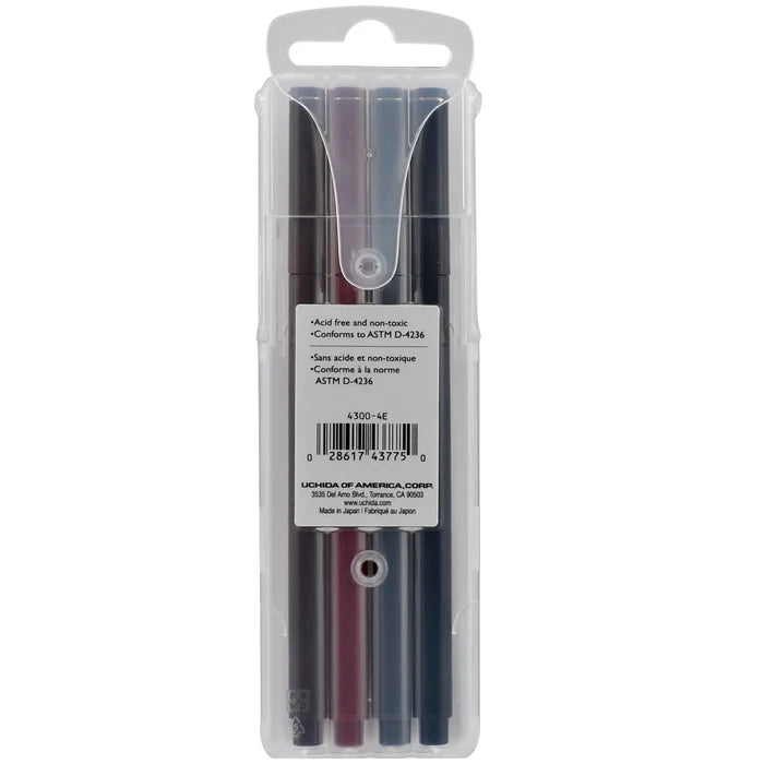 Marvy Uchida | Set de Bolígrafos Le Pen Dark (4pc)