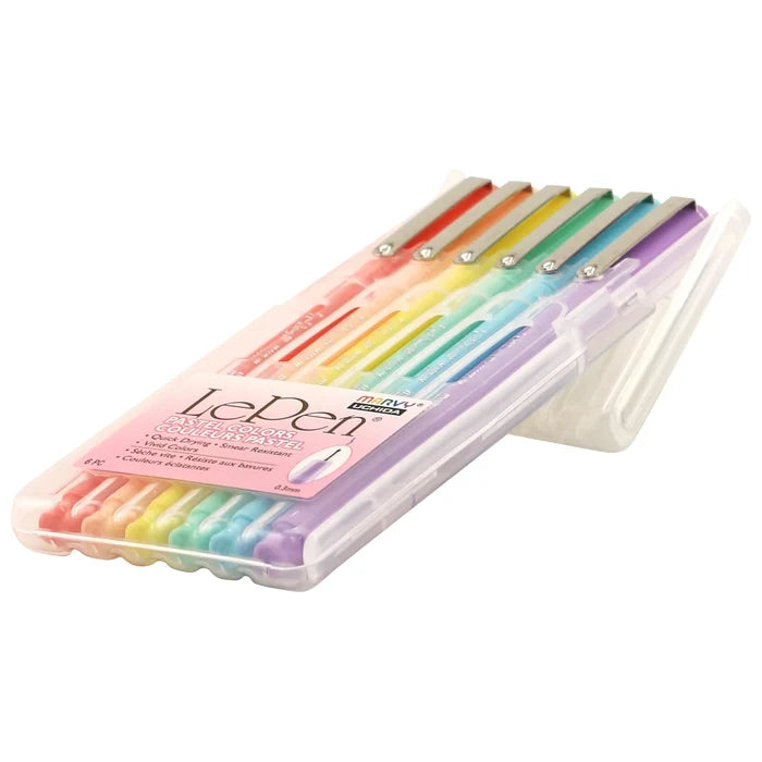 Marvy Uchida | Set de Bolígrafos Le Pen Pastel (6pc)